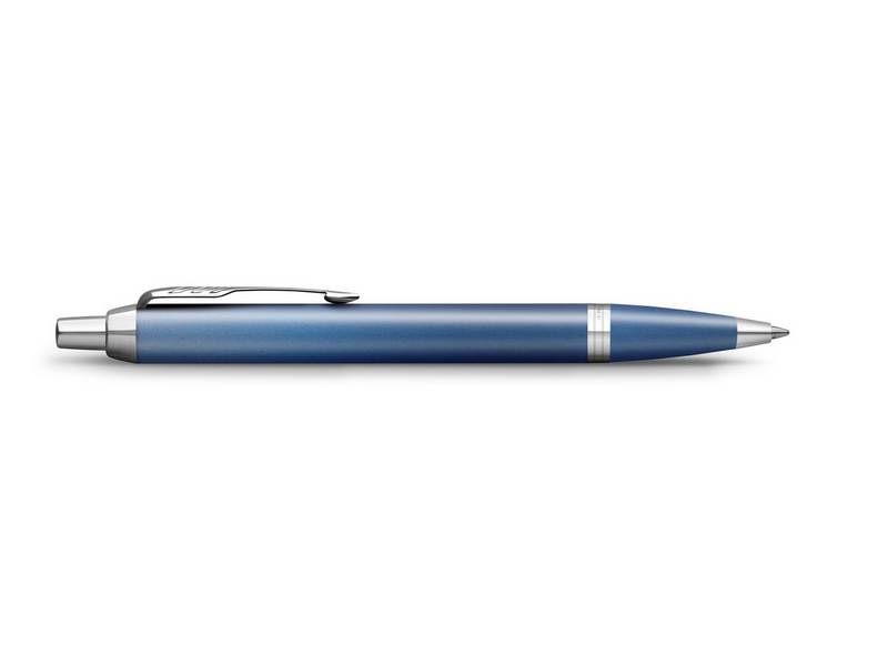 Parker IM Writing Rituals Ballpoint Peaceful Blue Finish with Gradient & Chrome