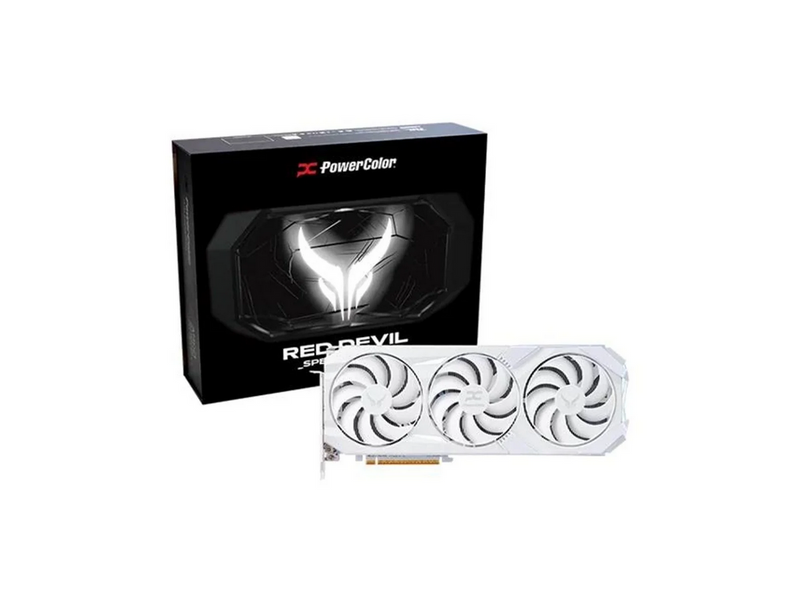 PowerColor Radeon RX 9070 XT Red Devil Spectral White - 16GB GDDR6 RAM -
