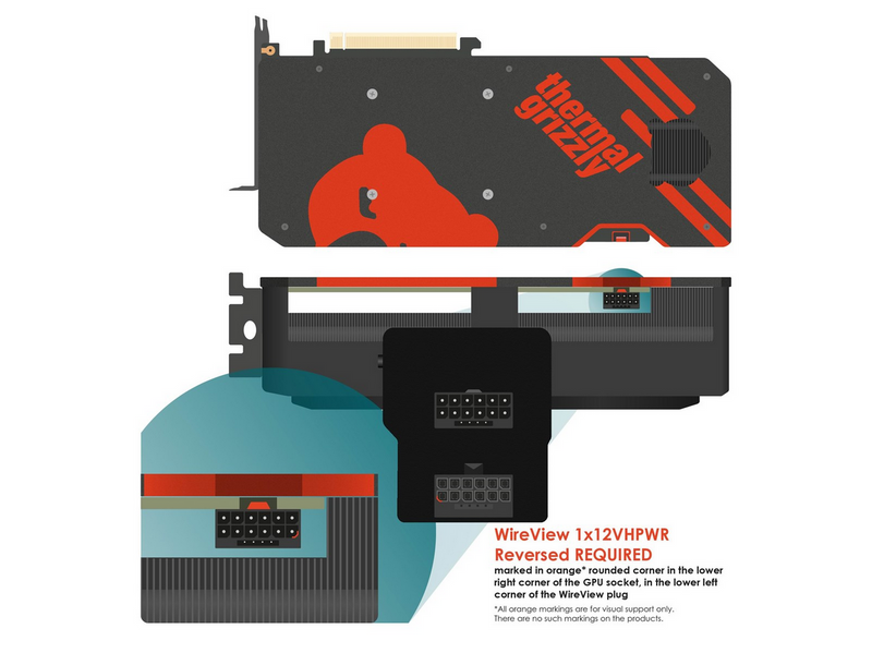 Thermal Grizzly WireView Pro GPU 1x12VHPWR Reverse