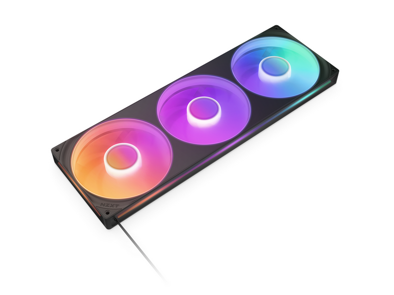 NZXT F420RGB Core (single frame 420mm fan) - Black - Gehäuselüfter - 420mm -