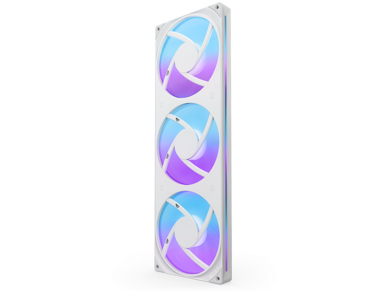 NZXT F420RGB Core (single frame 420mm fan) - White - Gehäuselüfter - Weiß mit