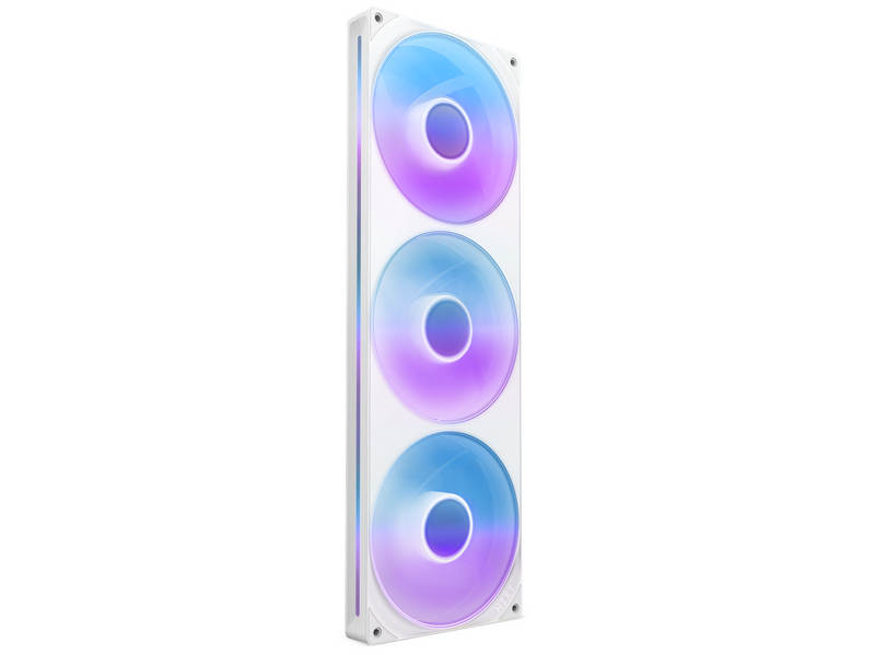 NZXT F420RGB Core (single frame 420mm fan) - White - Gehäuselüfter - Weiß mit