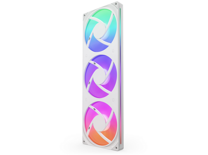 NZXT F420RGB Core (single frame 420mm fan) - White - Gehäuselüfter - Weiß mit
