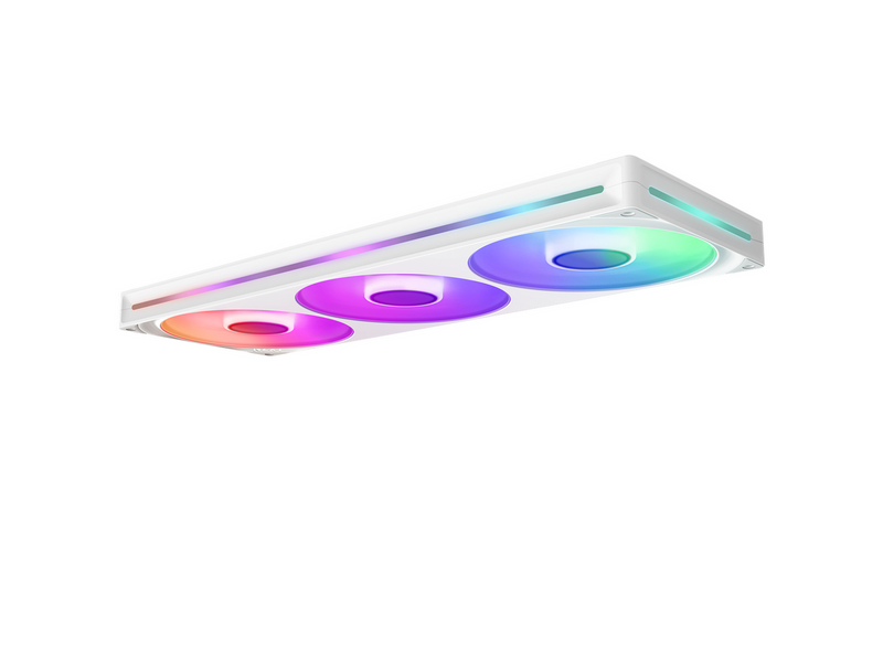 NZXT F420RGB Core (single frame 420mm fan) - White - Gehäuselüfter - Weiß mit