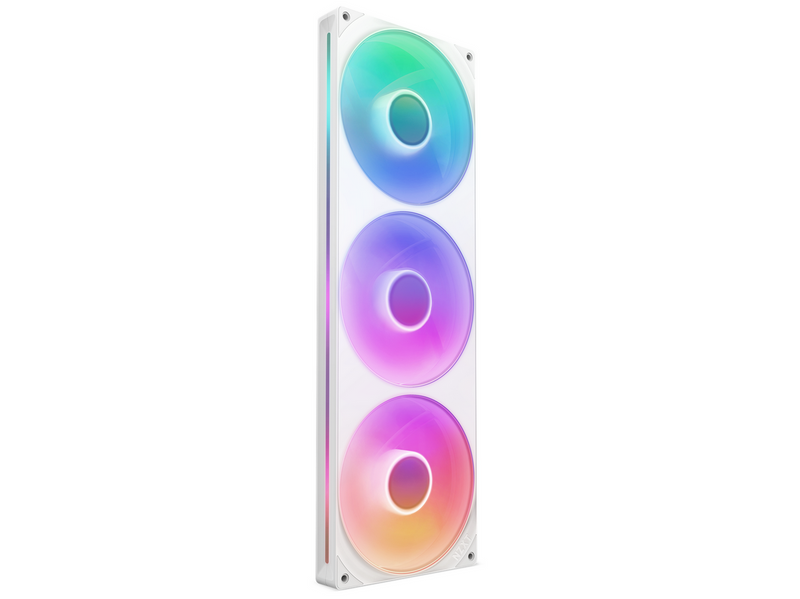 NZXT F420RGB Core (single frame 420mm fan) - White - Gehäuselüfter - Weiß mit