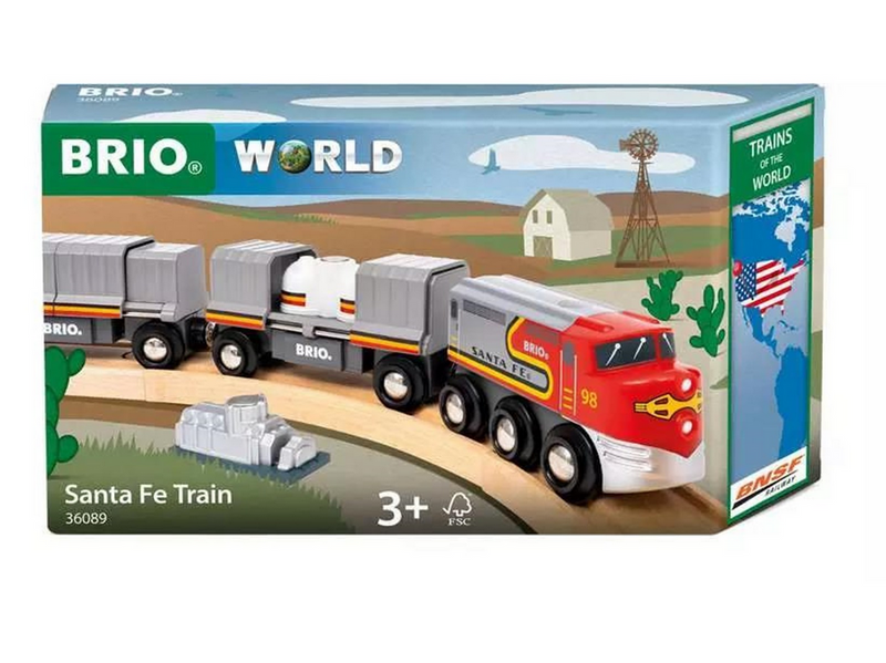 Brio 36089 Santa Fe Train (Trains of the World)