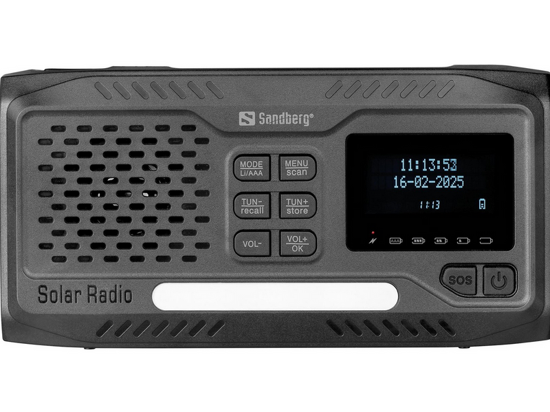 Sandberg Survivor DAB radio All-in-1 - DAB+/FM