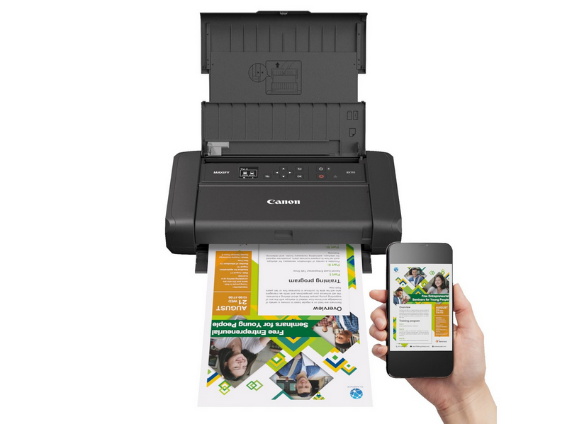 Canon MAXIFY BX110 with Battery - Farbe - Tinte
