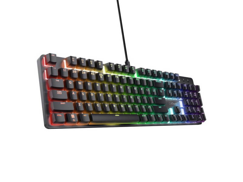 Trust GXT871 Zora Mechanical - Gaming Tastatur - Nordic ISO