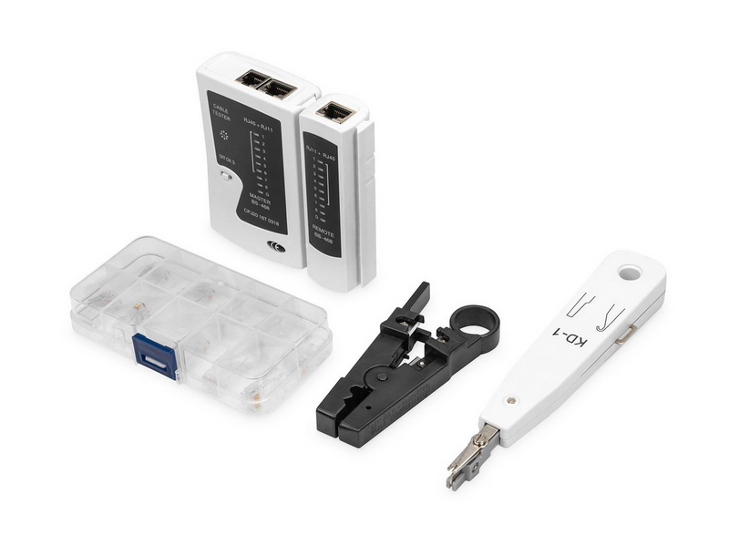 DIGITUS 12-piece Network Tool Set
