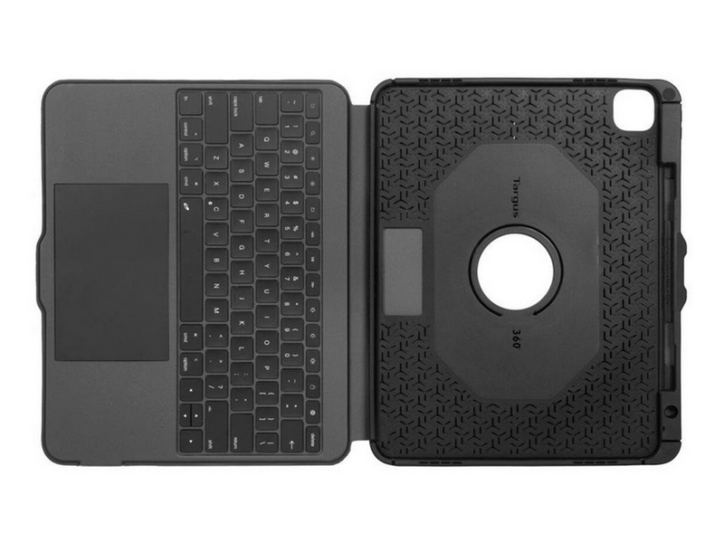 Targus Versavu - keyboard and folio case - Tastatur & Folio-Set - Nordic ISO -
