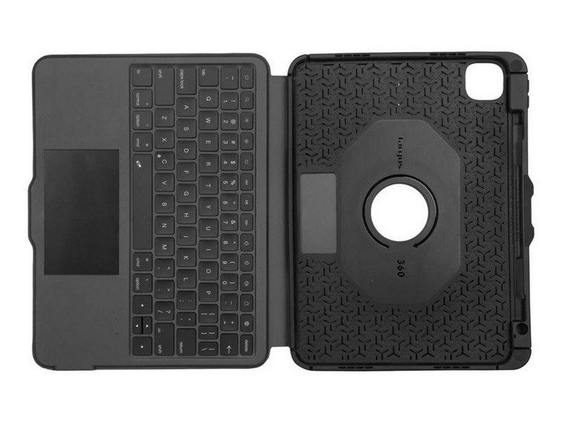 Targus Versavu - keyboard and folio case - Tastatur & Folio-Set - Nordic ISO -