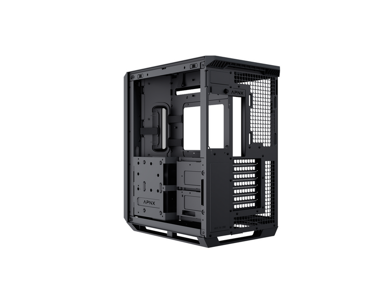 APNX V1 Wood Black - Gehäuse - Miditower - Schwarz