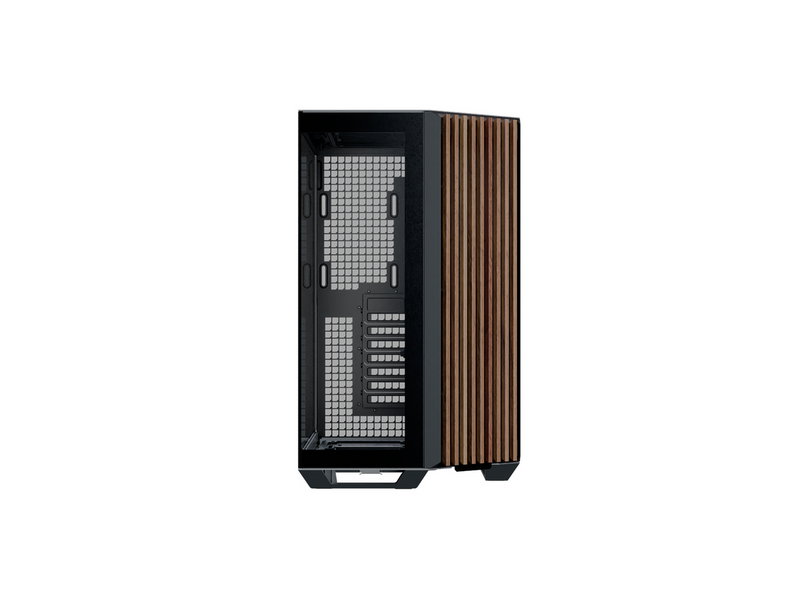 APNX V1 Black/White/Wood - Gehäuse - Miditower - Weiß