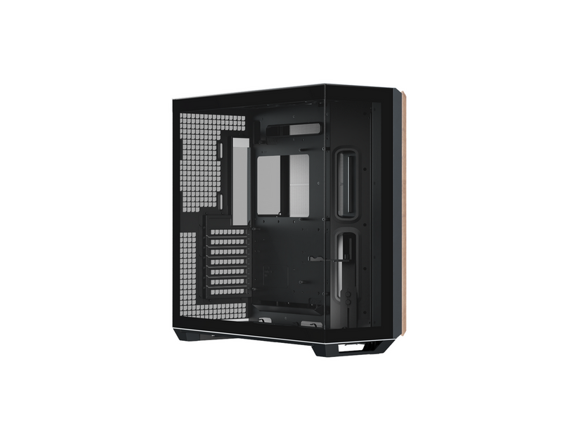 APNX V1 Black/White/Wood - Gehäuse - Miditower - Weiß