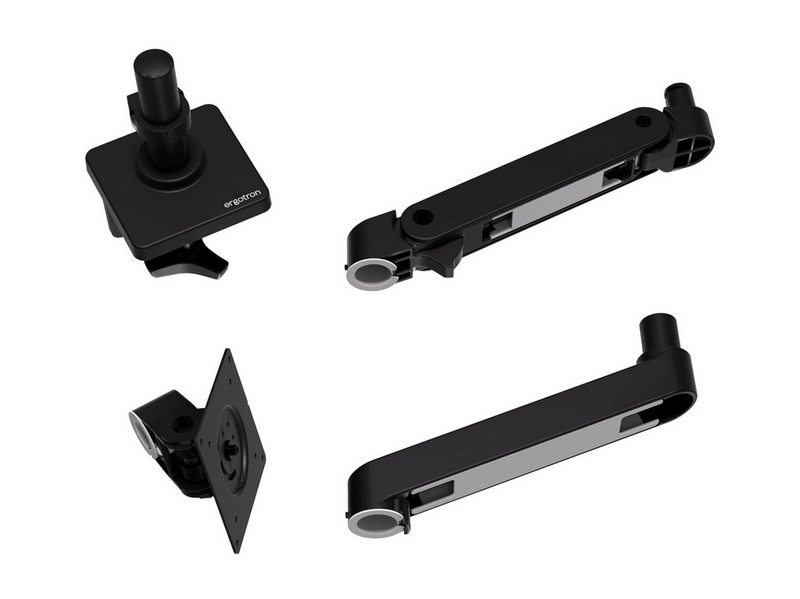 Ergotron LX Pro mounting kit - modular - for LCD display - black