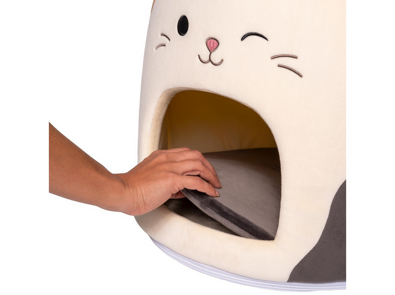 Squishmallows Pets Covered Pet Bed 50cm - Cam The Cat