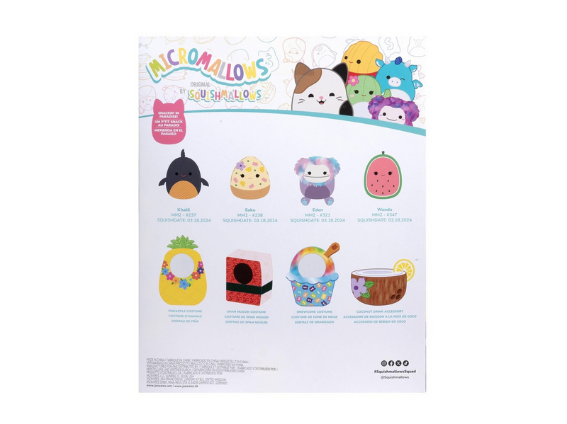 Squishmallows Micromallows Deluxe Accessory Set S2