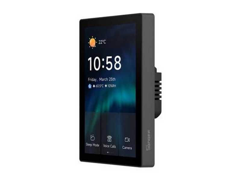 Sonoff Smart Control Panel 120 Matter WiFi/Bluetooth/ZigBee (black)