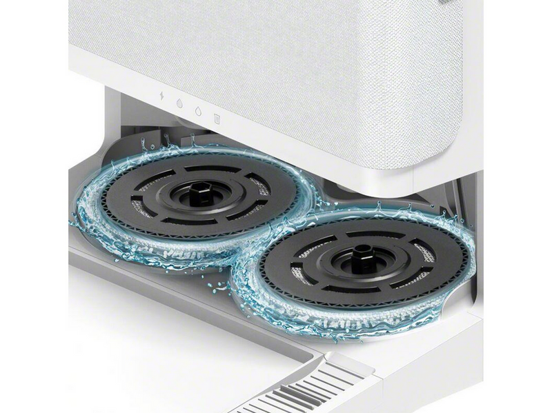 iRobot Roboter Staubsauger Roomba Plus 505 Combo-robot + AutoWash™-dock – Weiß