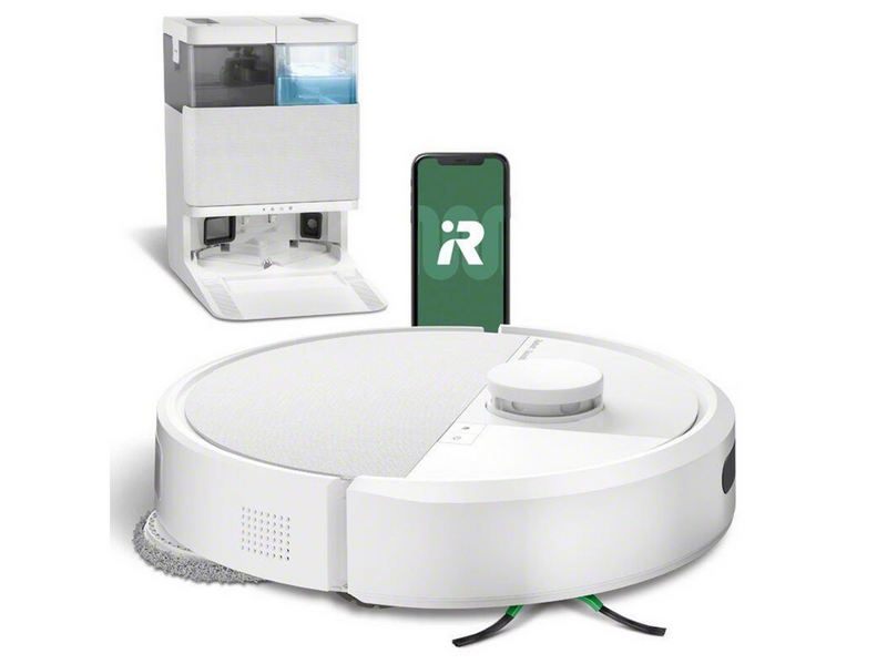 iRobot Roboter Staubsauger Roomba Combo 405 Combo Plus Robotstaubsauger - Weiß
