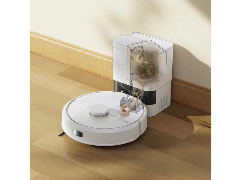 iRobot Roboter Staubsauger Roomba 105 Combo + AutoEmpty™-dock – Weiß