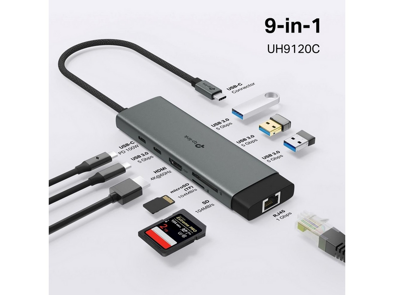 TP-Link UH9120C USB-Hubs