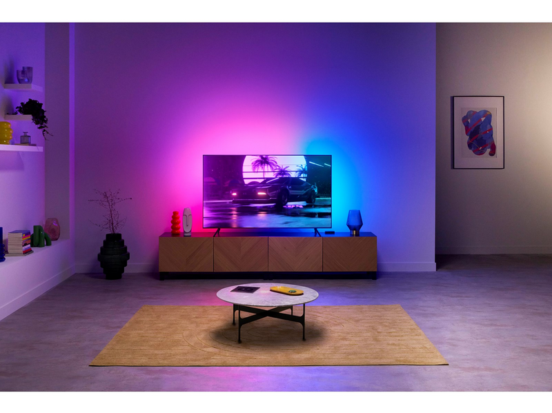 WiZ HDMI Sync Box + TV Lightstrip 75–85″