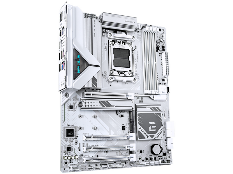 GIGABYTE B850 EAGLE ICE Mainboard - AMD B850 - AMD AM5 - DDR5 RAM - ATX
