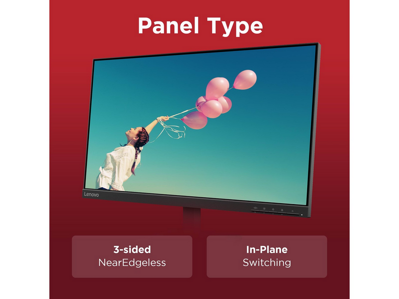 24" Lenovo L24-4e - 1920x1080 (FHD) - 100Hz - IPS