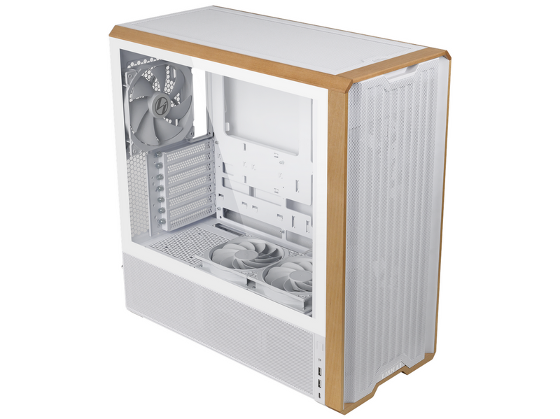 Lian Li Lancool 217 - White - Gehäuse - Miditower - Weiß