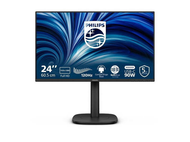 24" Philips 24B2U3301 - 1920x1080 (FHD) - 120Hz - IPS