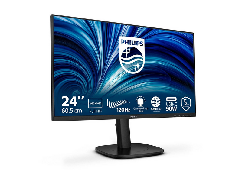 24" Philips 24B2U3301 - 1920x1080 (FHD) - 120Hz - IPS