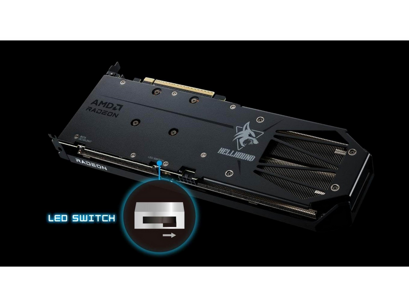 PowerColor Radeon RX 9060 XT Hellhound OC - 16GB GDDR6 RAM - Grafikkarte