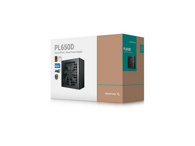 DeepCool PL650D Netzteile - 650 Watt - 120 mm - ATX 3.0 - 80 Plus Bronze