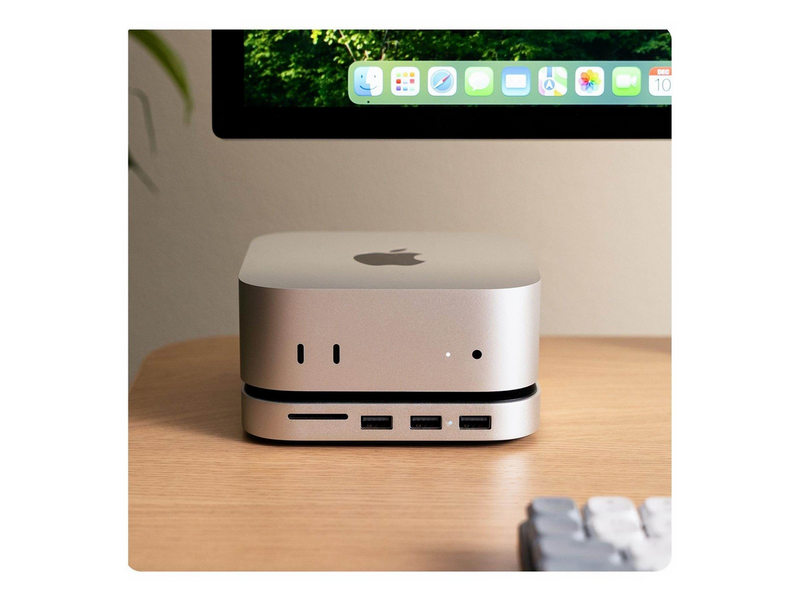 Satechi Mac Mini M4 Stand & Hub with SSD Enclosure