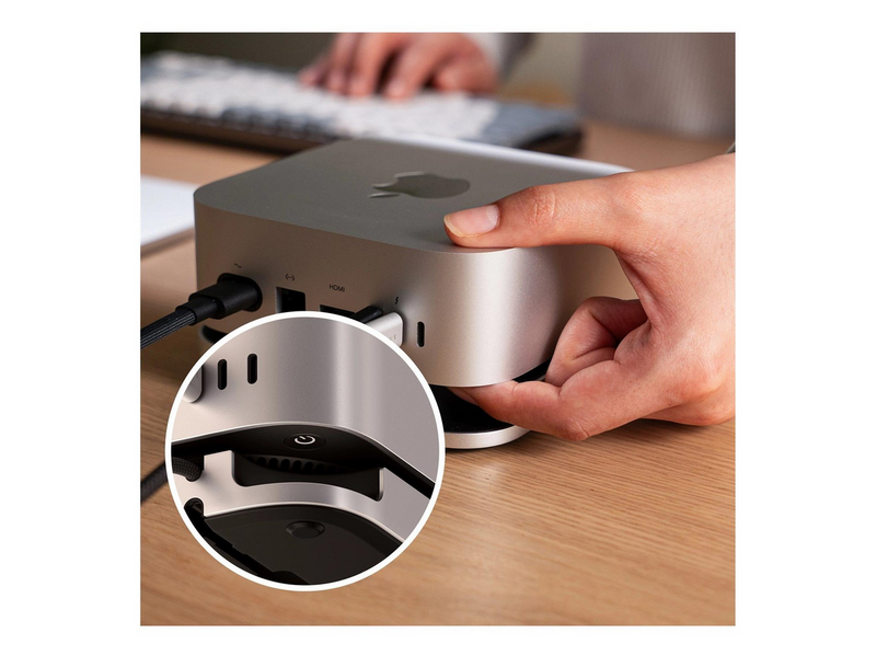 Satechi Mac Mini M4 Stand & Hub with SSD Enclosure