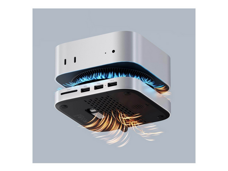 Satechi Mac Mini M4 Stand & Hub with SSD Enclosure