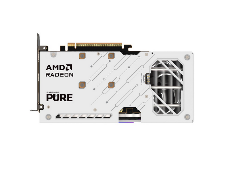 Sapphire Radeon RX 9060 XT Pure OC - 16GB GDDR6 RAM - Grafikkarte