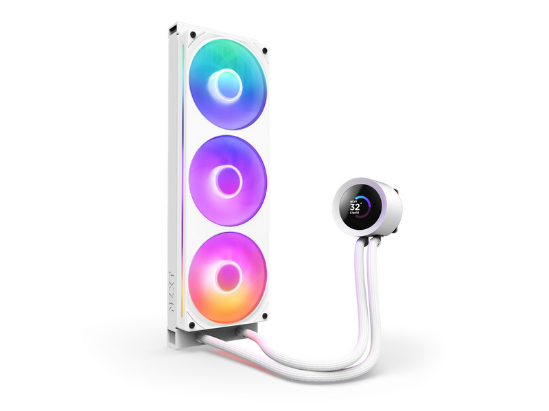 NZXT Kraken Plus 360 RGB White - CPU-Wasserkühlung