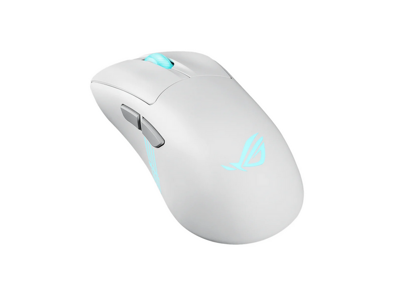 ASUS ROG Keris II Origin - Gaming Maus (Weiß mit RGB Licht)