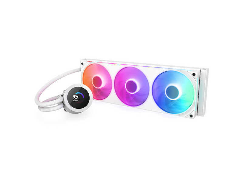 NZXT Kraken Plus 360 RGB White - CPU-Wasserkühlung