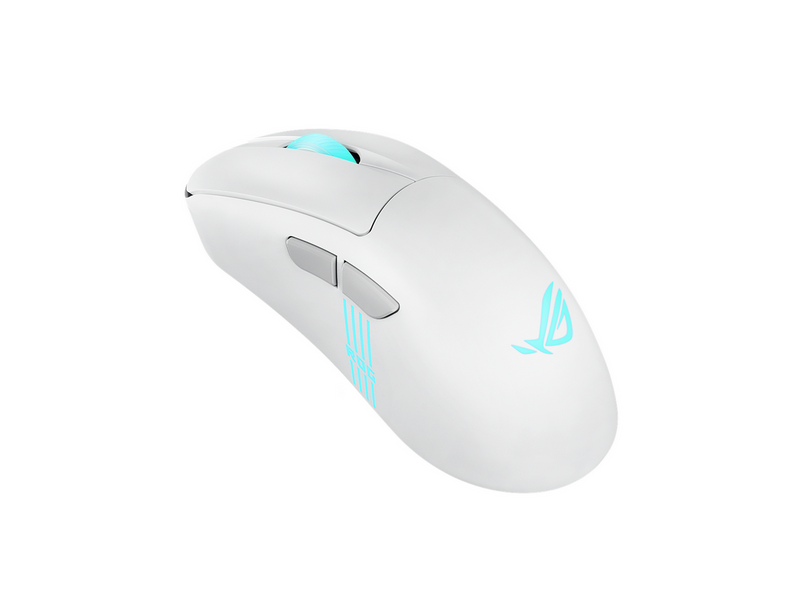 ASUS ROG Keris II Origin - Gaming Maus (Weiß mit RGB Licht)