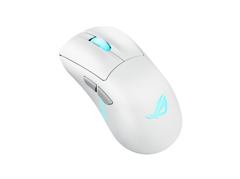ASUS ROG Keris II Origin - Gaming Maus (Weiß mit RGB Licht)