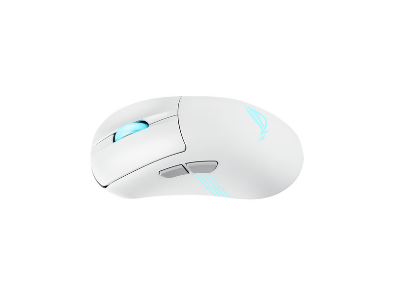 ASUS ROG Keris II Origin - Gaming Maus (Weiß mit RGB Licht)
