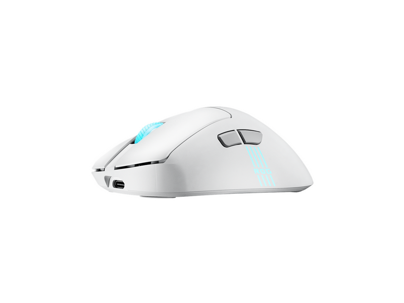 ASUS ROG Keris II Origin - Gaming Maus (Weiß mit RGB Licht)