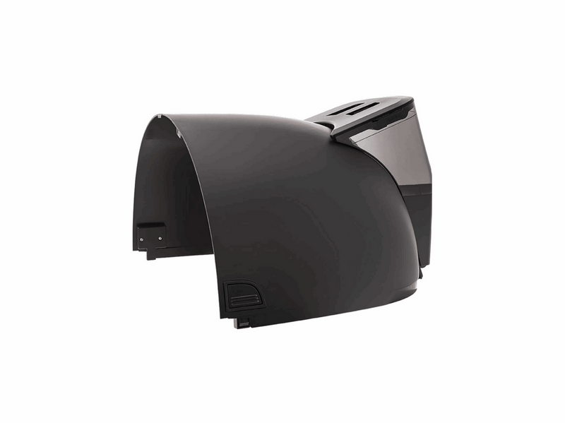 Whisker LITTER HOPPER W/BONNET BLACK