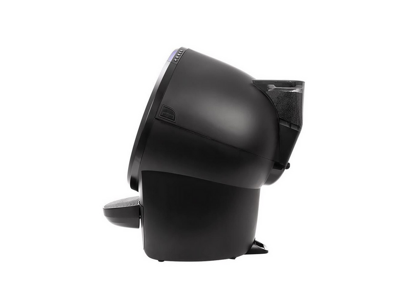 Whisker LITTER HOPPER W/BONNET BLACK