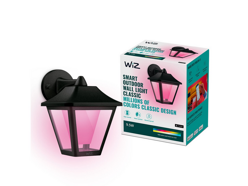 WiZ Smart Outdoor Wall Light Classic