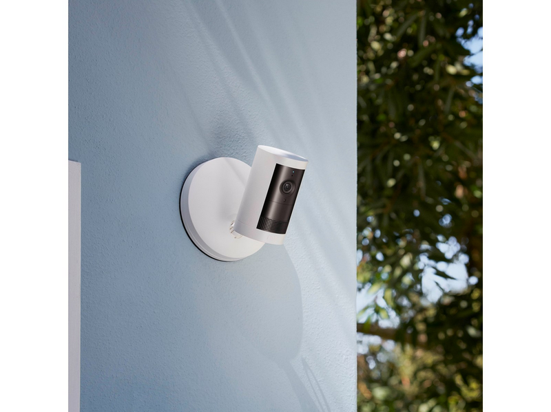 Ring Outdoor Cam Plus Plug-in Retinal 2K - White